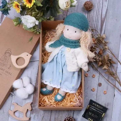 30cm New Waldorf Handmade Cotton Stuffed Plush Doll Kawaii Anime Collection Model Room Decoration Festival Gift Adults Toys