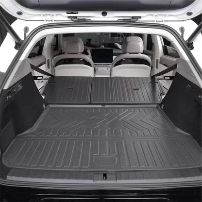 Car Floor Mats For 5 Seats Zeekr 7X 2024 2025 2026 All-Weather Cargo Liner Trunk Mat TPE Waterproof Floor Liner RHD LHD
