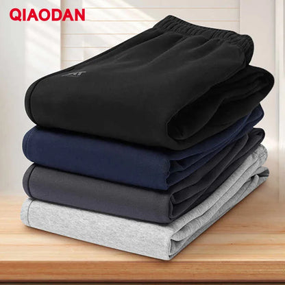 QIAODAN Men Knitted Casual Sweatpants 2026 Spring New Breathable Jogger Sports Pants Cuffed Ankle Training Trousers XKL33241351A