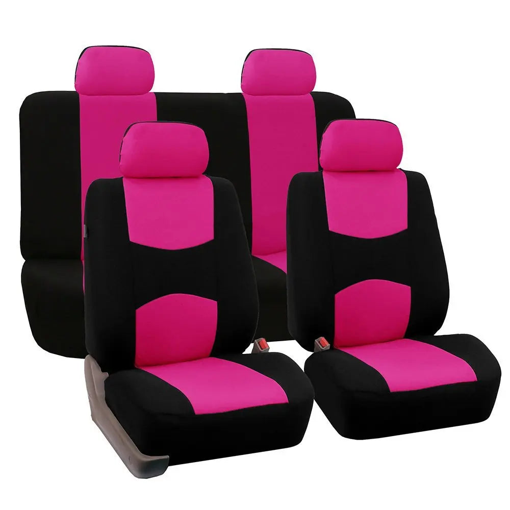 2/5Seats Fabric Car Seat Covers For Peugeot 508 207 307 407 3008 206 2008 208 sw 308 107 301 408 5008 4008 Rifter Traveller RCZ