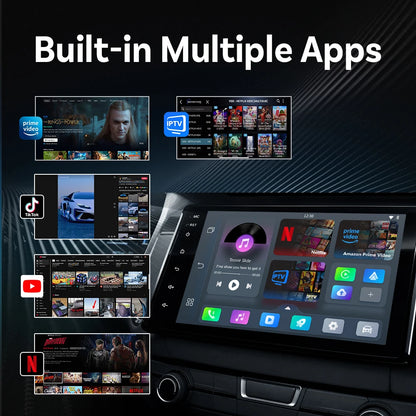 OTTOCAST Play2Video Pro Ai Box Wireless CarPlay Android Auto Adapter Built in  Netflix YouTube IPTV Video Box for 98% of Cars