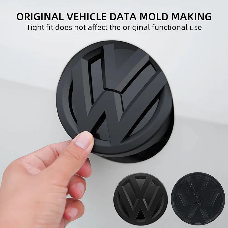 Car Front Hood Emblem Bonnet Badge Rear Trunk Badge For  VW Golf 7 (2014 - 2017) -Emblem