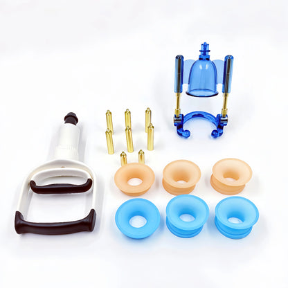 NewSizeDoctor V3.0 Penis Enlargement Training Vacuum Cup with Adjustable Metal Holder Enhanced Suction Soft Material for Male En