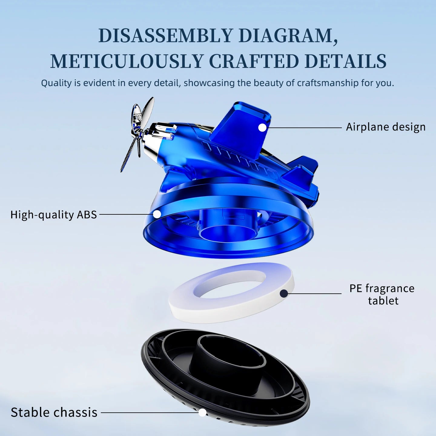 Solar Car Air Freshener Perfume Helicopter Decor Interior Decor Solar Car Rotating Aromatherapy Perfume Car Decorative Accessori