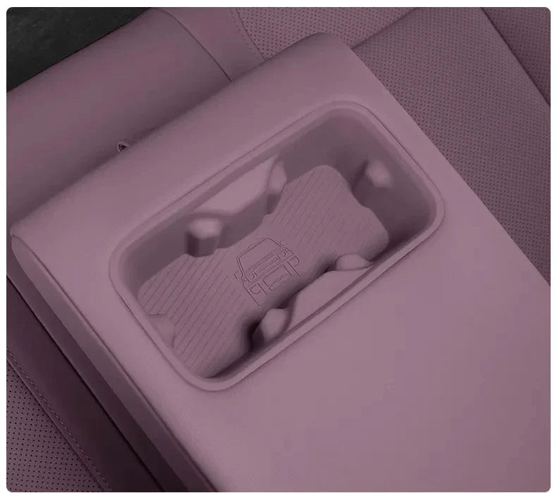 For Chery ICAR V27 2026 Silicone Cup Holder Mat Wireless Charging Anti Slip Pad Tailgate Storage Box Interior Accessories Kit