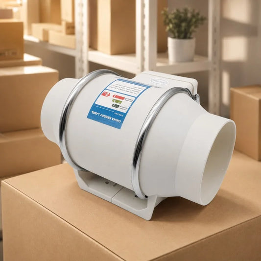Quiet Fan 220V Electric Exhaust Pipe System for Home Bathroom Kitchen Toilet Ventilation Fan