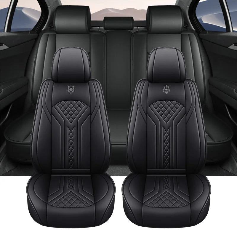 Five-seat universal car seat covers, suitable for all seasons and most vehicles.