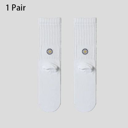 Men's Cotton Work Socks Cushioned Long Running Breathable Ankle Crew Socks Casual Socks for Men Cycling Socks