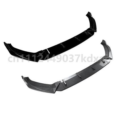 For 2017-2022 Audi RS3 8V Body Kit Accessories Front Bumper Spoiler Lip Lower Splitter Chin Protector Guard