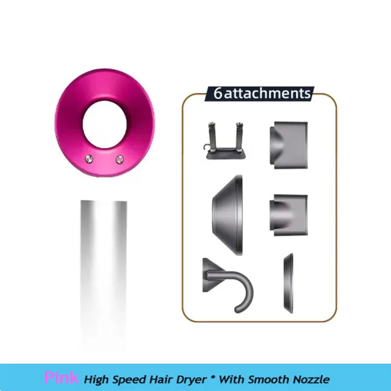 220V High-Speed Hair Dryer Super Leafless Hair Dryer Personal Hair Care Styling Negative Ion  Portable Fast-Drying Hair Dryer