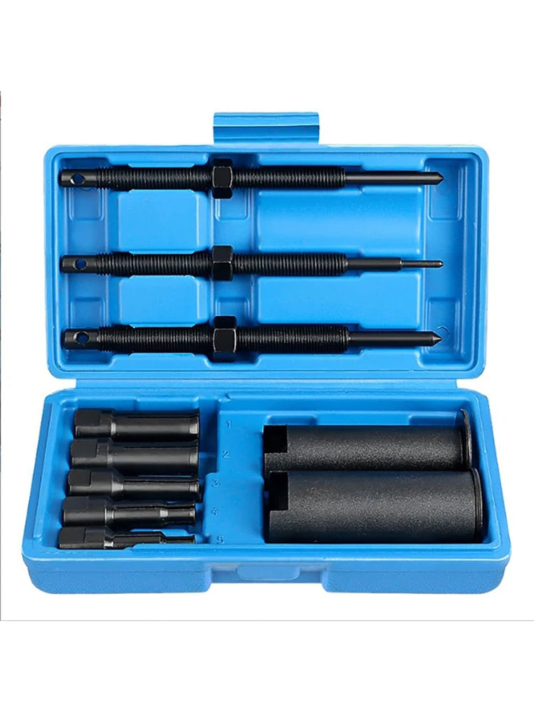 12PCS Motorcycle Inner Bearing Puller Set Blind Hole Bearing Removal Tool Kit Motorcycle Box Bearing Disassembly Tool