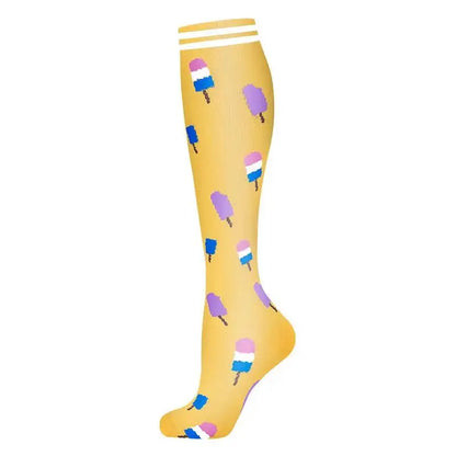 New Compression Socks Varicose Vein Nurse Sports Running Calf Pressure Stockings Protect Bare Feet Support Gradient Pressure