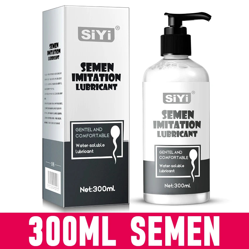 Gay Lubricant For Sex Adult Man Anal Lubrication Semen Cream Lube Water-Based Sperm Gel Women Intimate Sex Game Toys Lubricating