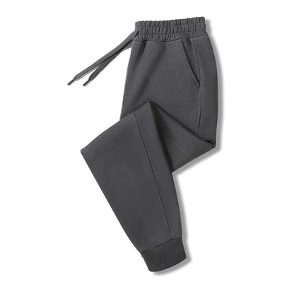 2026 Autumn Winter Loose Fit Unisex Sweatpants Slimming Casual Joggers in Maillard Tones for Men Women