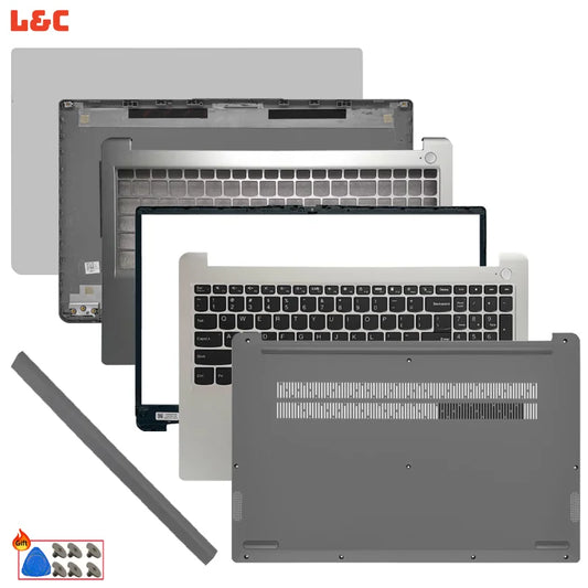 For IdeaPad 1 15ALC7 15IAU7 15IJL7 LCD Rear Lid Back Cover Front Bezel Keyboard Palmrest Bottom Case Computer Parts Accessories