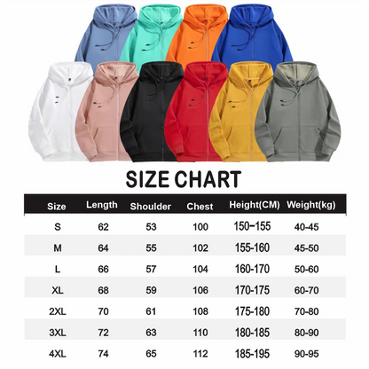 Customize Your Logo Zipper Sweatshirt For Men And Women Loose Casual Fashionable Long Sleeved Sportswear Personalized Embroidery