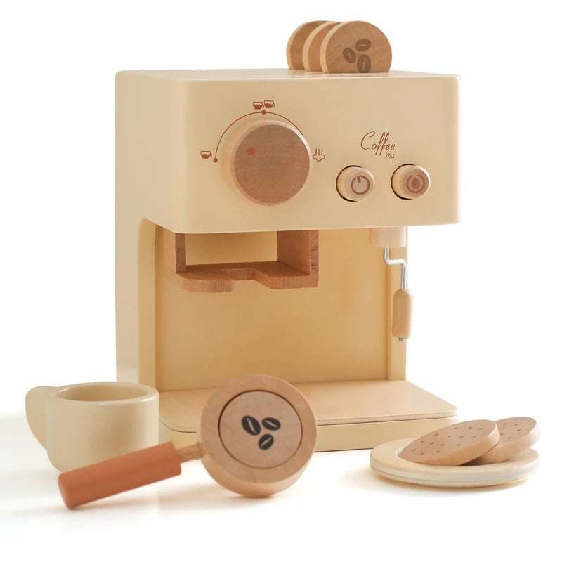 Wooden Educational Toys Baby Wooden Stacked Toy Baby Characters Pretend To Play Toy Baby Room Decoration Kid Building Block Game