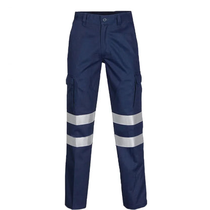 Hi Vis Shirt for Men Long Sleeve Cotton Work Shirt Pockets Safety Reflective Working Shirt High Visibility Workwear