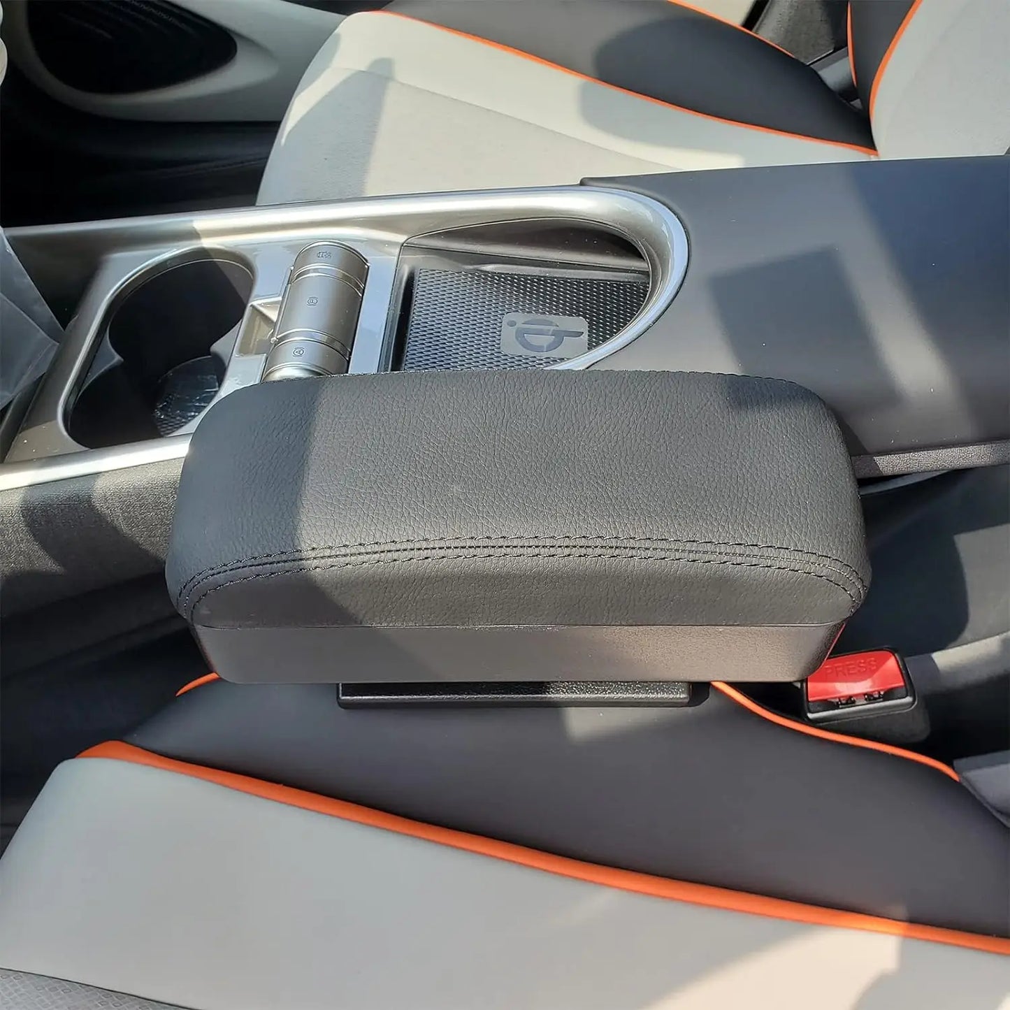 Car Armrest Box Adjustable Elbow Support Seat Gap Organizer Cushion Fit Cars SUV Truck Ergonomic Comfort Drive