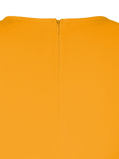 Womens Summer Sleeveless O Neck Colorblock Patchwork Elegant Maxi A-Line Casual Party Fit And Flare Skater Swing Long Dress
