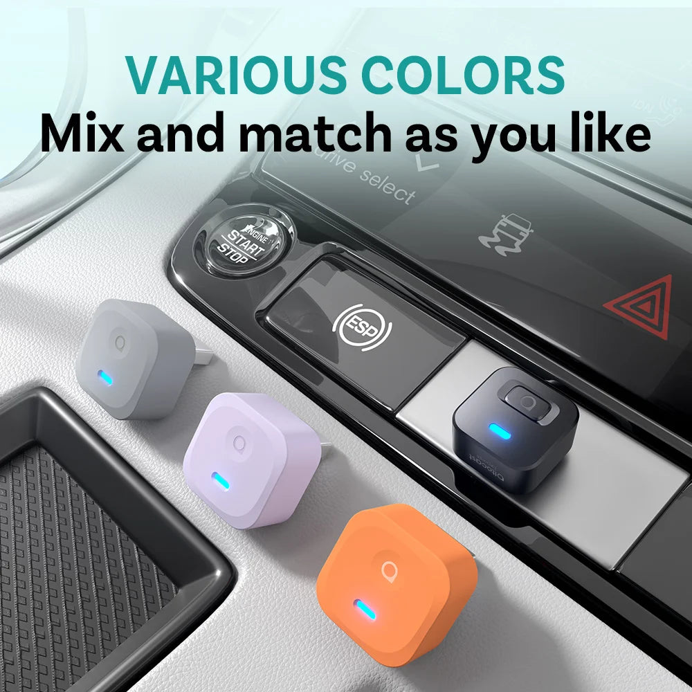 Ottocast Express Mini Dot Wireless Carplay Adapter Android Auto Dongle Wired to Wireless WiFi 6 Plug & Play for Audi Kia
