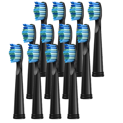 4 Pcs Electric Toothbrush Heads Compatible with Fairywill D7/D8/FW507/FW508/FW551/917/959/SG-E9 Moderately Soft Bristles Brush