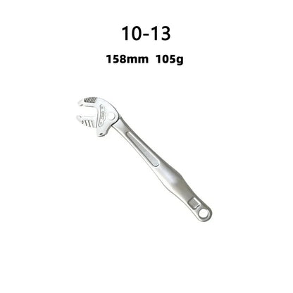 Heavy Duty Industrial Self Adjusting Ratchet Crab Claw Pipe Wrench Wide Jaw for Automotive Plumbing Manufacturing Repair Tool