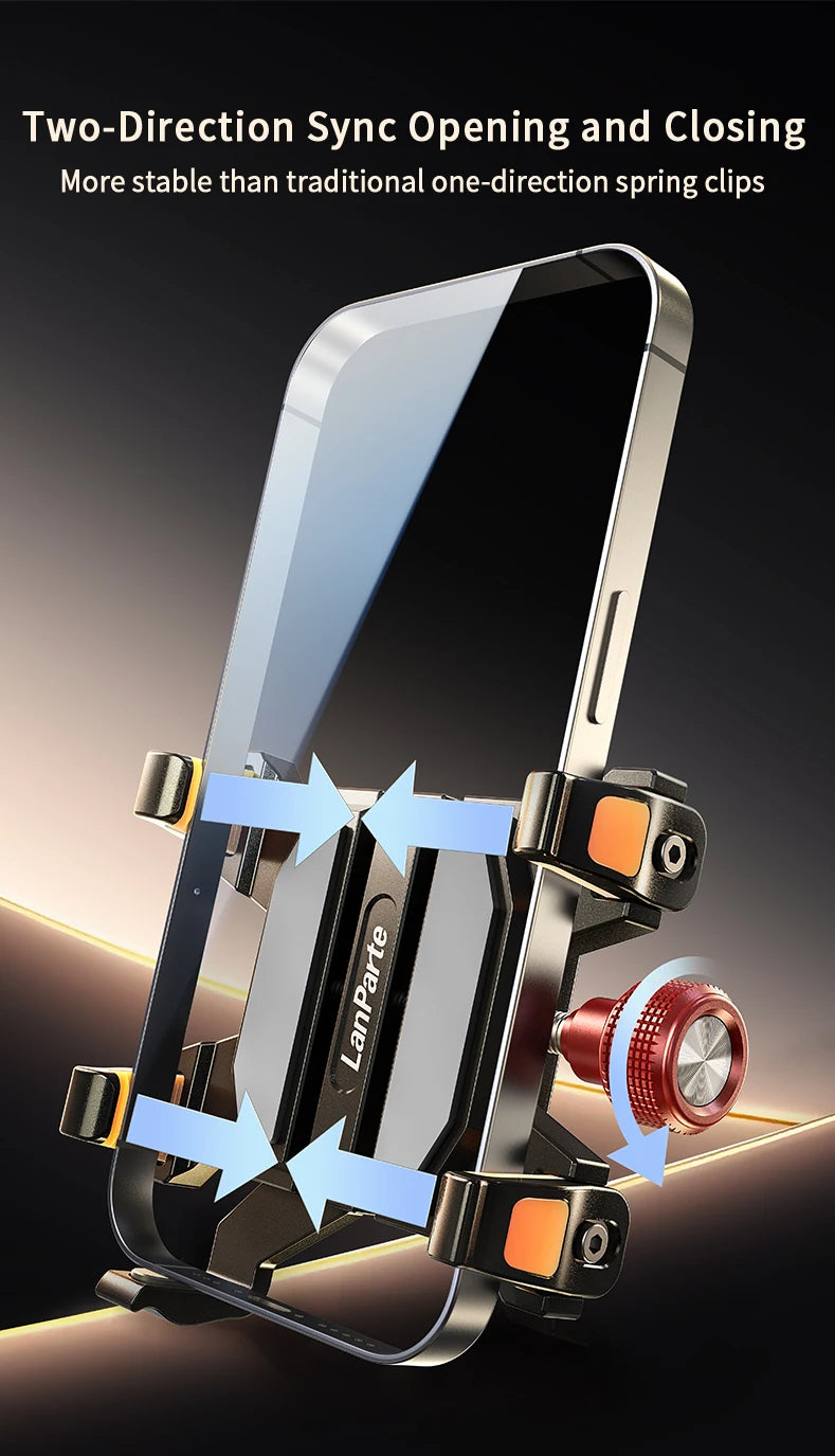 Apex Rush Car Phone Holders  360°Adjustable Metal Five-Claw Phone Clamp Military-Grade Strongest Suction Car Mount