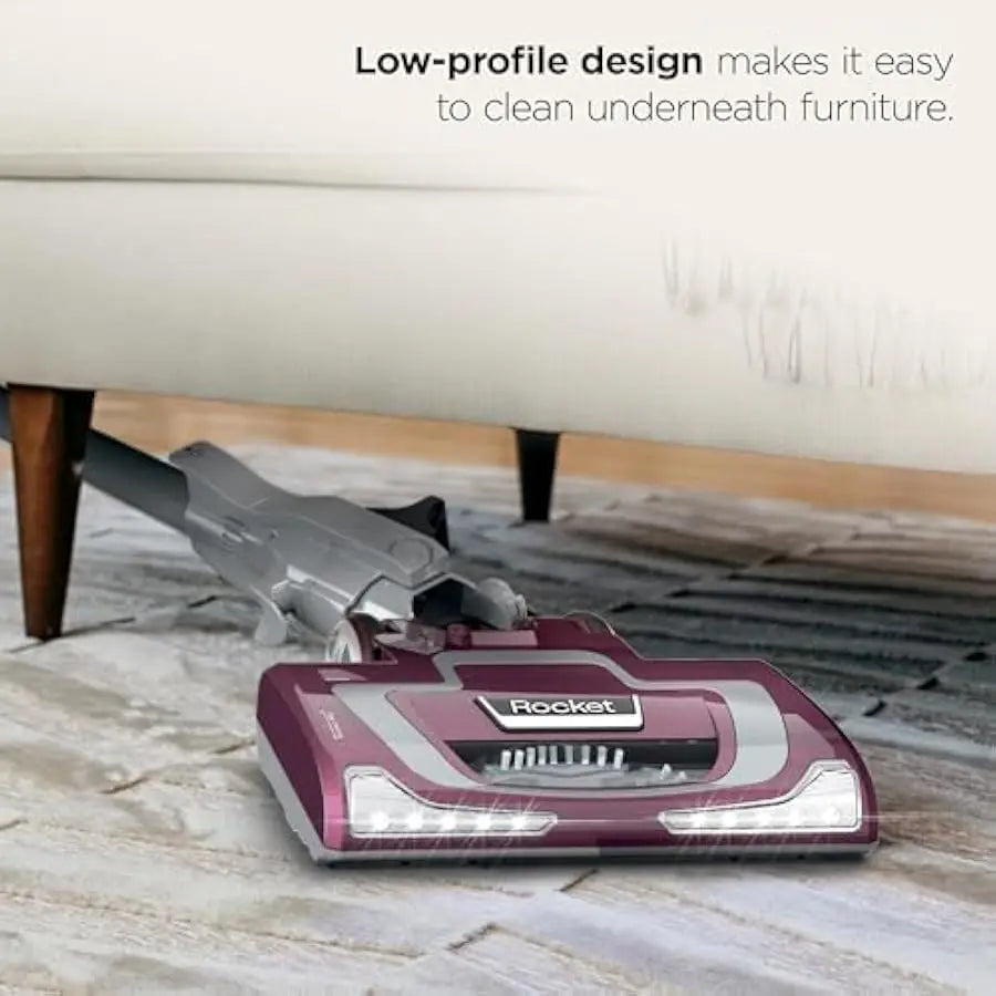 Shark Rocket Pet Plus | Corded Stick Vacuum Cleaner for Carpet, Rugs & Hard Floors | Lightweight Hand Vacuum for Pet Hair | LED