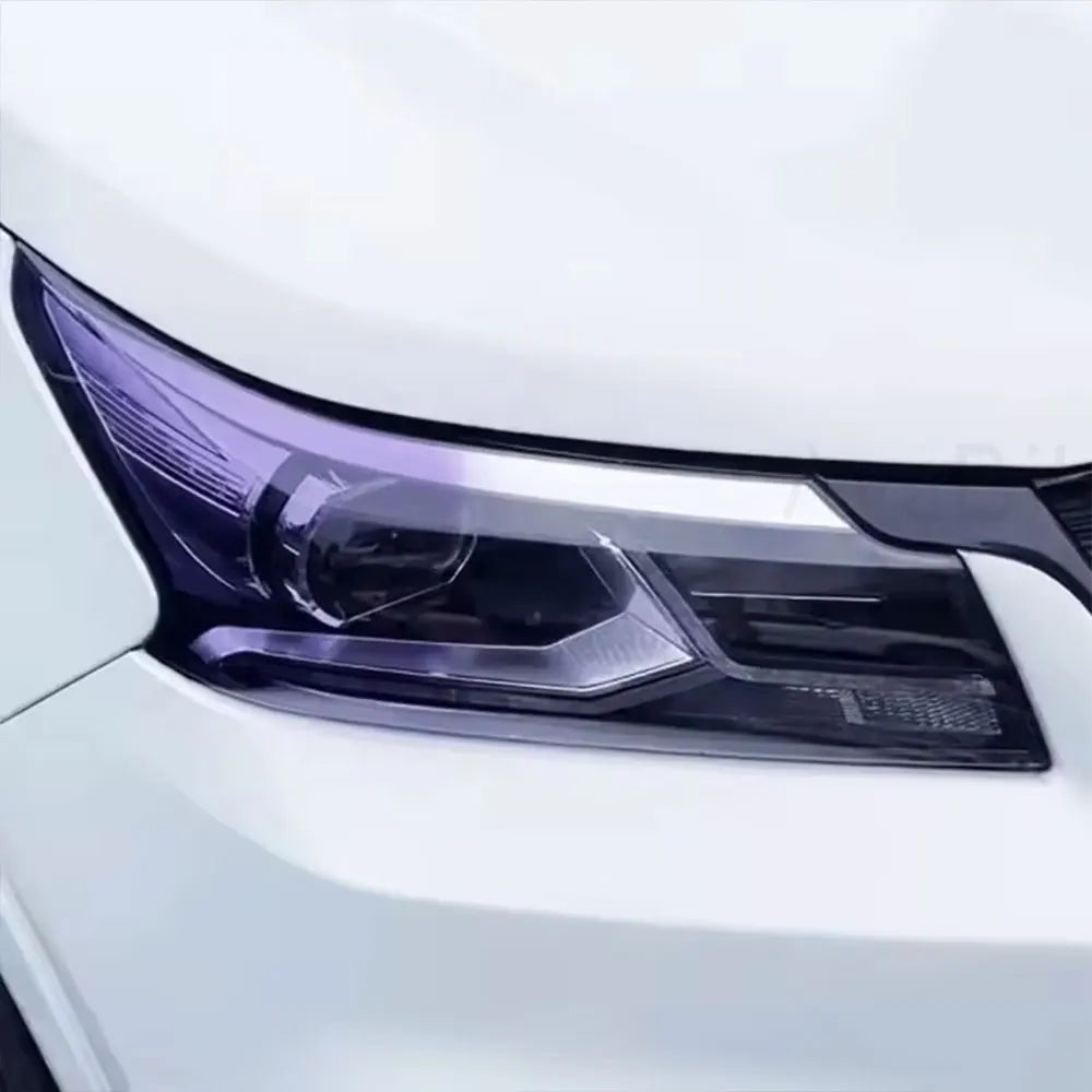 TPU PPF Protection Film Anti-scratch Self-healing White to Purple to Black Color Changing Sticker Can Stretch Strong