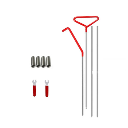 Car Wedge Pump Locksmith Thickened Door Repair Air Cushion Emergency Open Unlock Complete Tools Kit With Long Reach Grabber