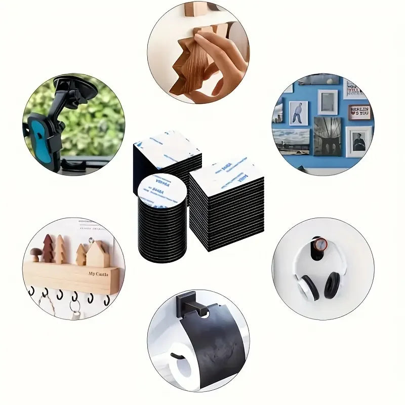 30pcs Double Sided Tape, Wall Tape Suitable For Home, Office, Car, Outdoor Use