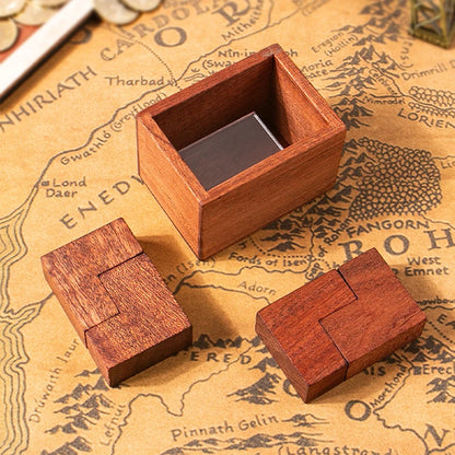 Impossible High Difficulty 4L Puzzle in A Box Wooden Brain Teasers Logic Games IQ Challenge For Adults Teens Creative Ideas