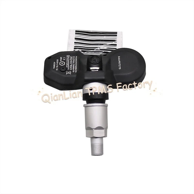 4pcs 3AA907275 433MHz TPMS Tire Sensor For Volkswagen Tiguan Passat CC Tire Pressure Monitoring System