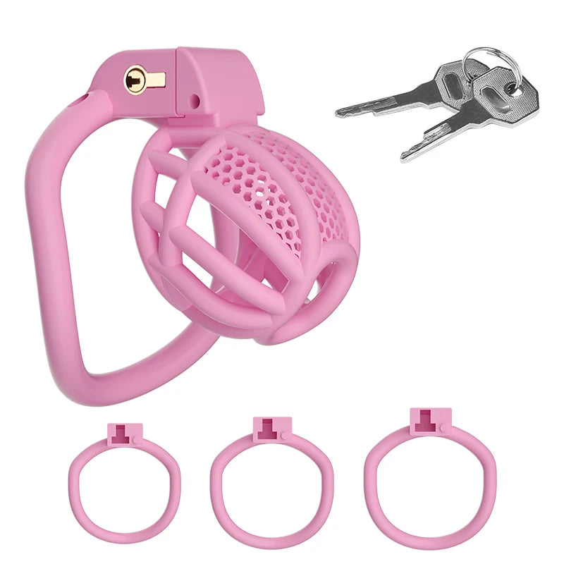 Chastity Cage Male Cock Cage Adjustable Penis Ring Slave Bondage Chastity Lock Sissy Gay Chastity Devices Sex Toys For Men Gay
