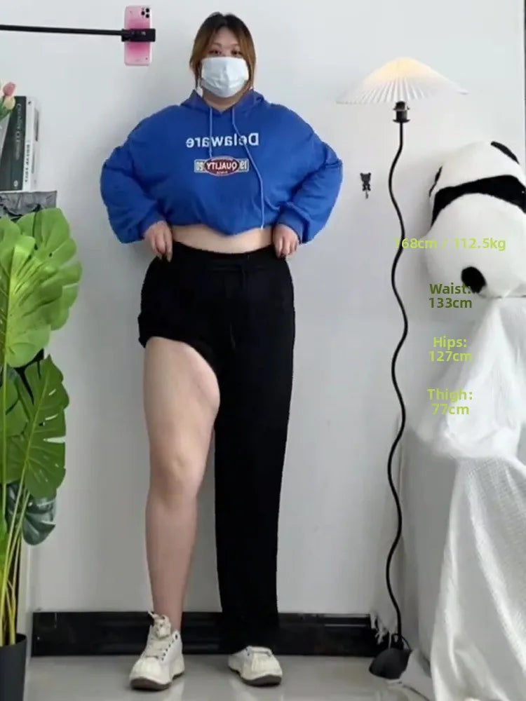 Slimming High Waist Ice Silk Wide Leg Pants for Pear aped Women Casual Summer orts plus Size  pe Comfortable Trousers