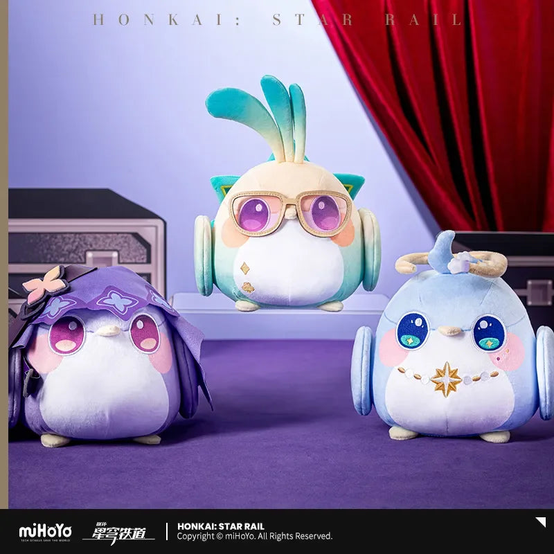 Sunsyea Honkai Star Rail Official Merch miHoYo Original Authentic JMDHKS Series Plush Doll Keychain Aventurine Borin