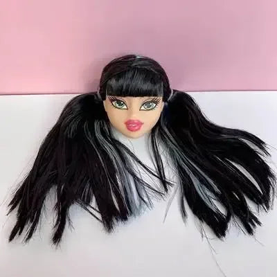 Beautiful Bratzdoll Makeup Doll Girls Love Cute Dolls head plastic head