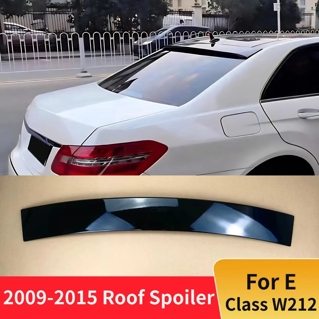 For Mercedes-Benz E Class W212 4 door 2009-2015 Rear Roof Spoiler Wing Spoiler Tail Deflector Airfoil Tuning Accessories Trim