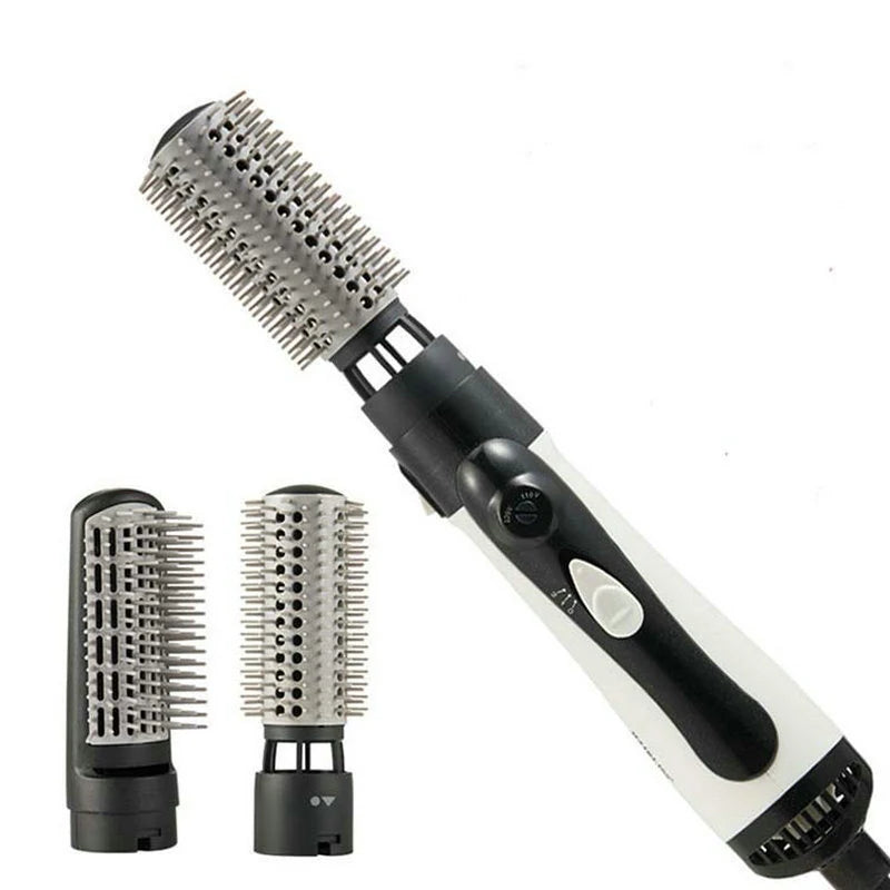 Hair Dryer and Hot Air Brush Professional Negative Ionic Ceramic Volumizer Styler Lightweight One Step Blow Brush Styling Tool