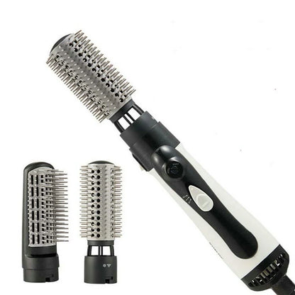 Hair Dryer and Hot Air Brush Professional Negative Ionic Ceramic Volumizer Styler Lightweight One Step Blow Brush Styling Tool