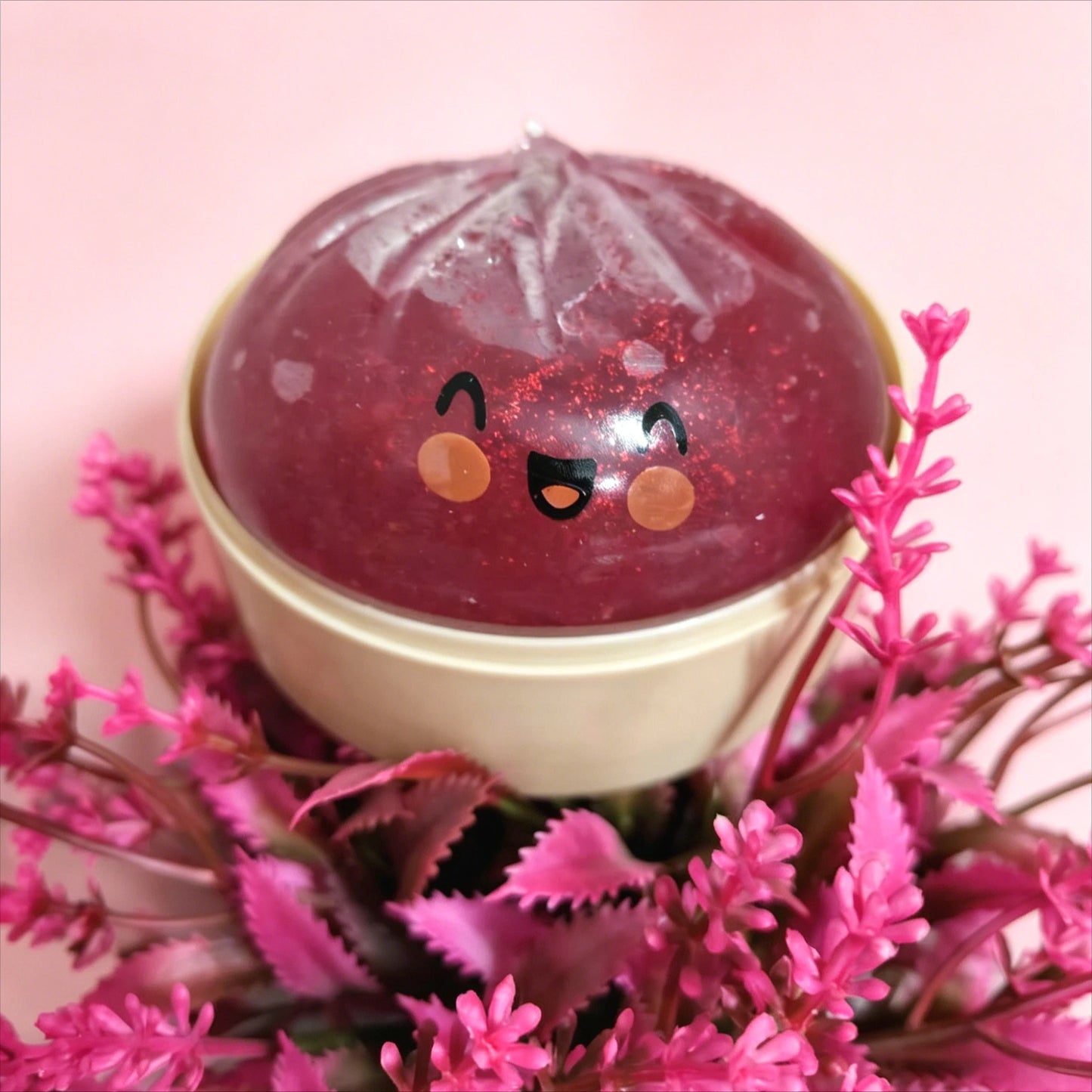 Giant Squishies Dumpling Bun Toy, Slowly Rising Sparkling Dumpling Pressure Ball, Relieve Stress Restlessness Toy