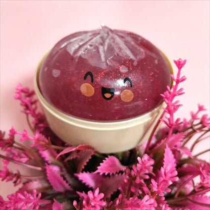 Giant Squishies Dumpling Bun Toy, Slowly Rising Sparkling Dumpling Pressure Ball, Relieve Stress Restlessness Toy