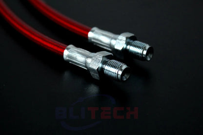 Stainless Racing Steel Brake Line Kit Cables For BMW E36 E34 E32 Red Blue Silver Black
