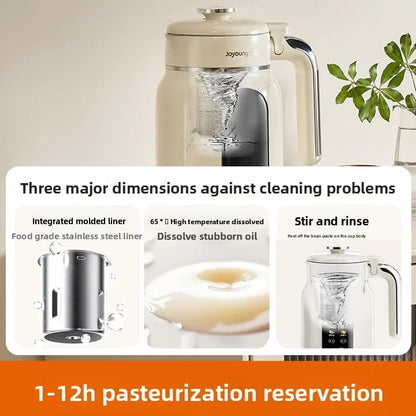 Joyoung 1L Soy Milk Maker No Filter Auto Multifunction Blender Juice Machine D5 220V