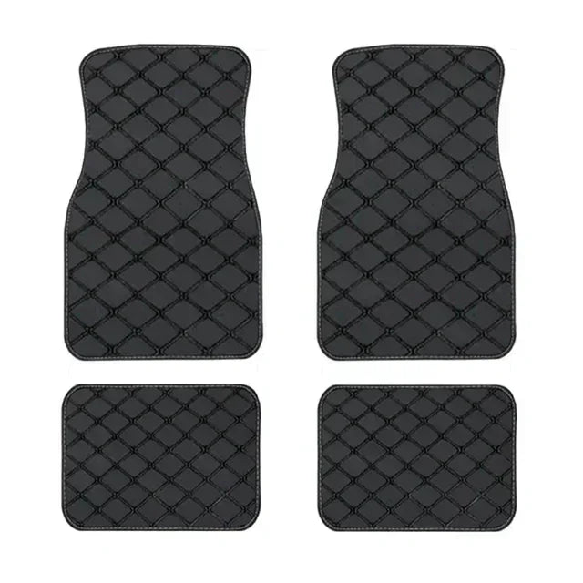 Universal Size Artificial Leather Car Floor Mats for OPEL Astra K Insignia Zafira Antara CORSA Vectra B Mokka Car Accessories
