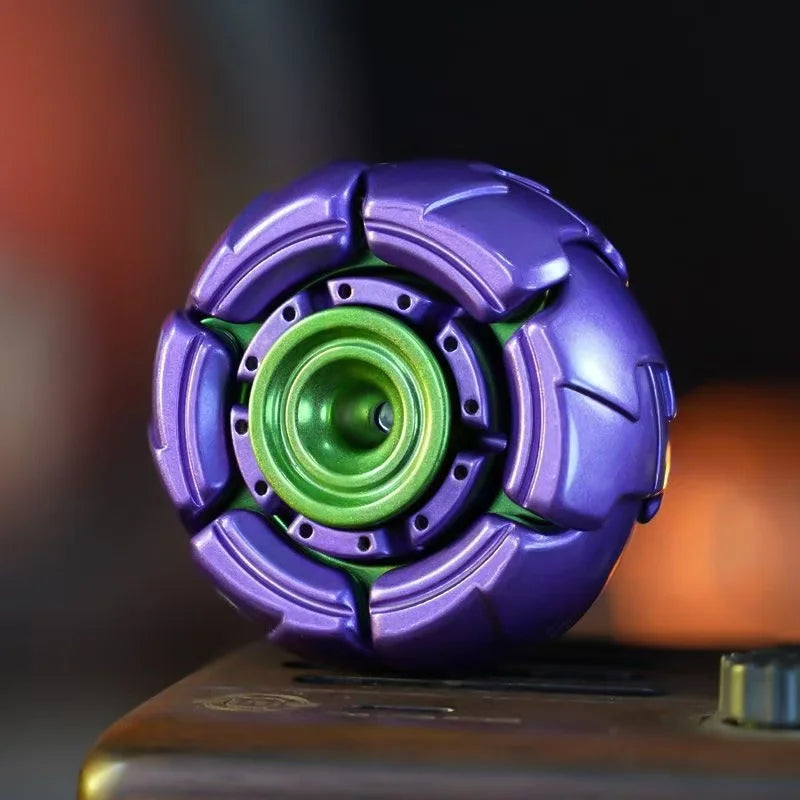 Premium EDC Kaijia Zinc Alloy Fidget Spinner High Speed Hand Spinner Autism ADHD Stress Relief Sensory Toy for Adults Kids