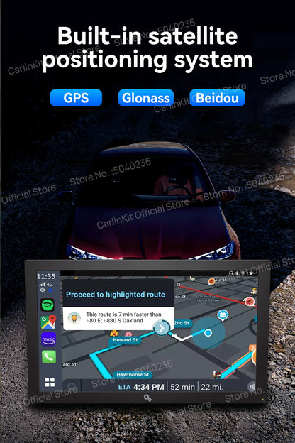 2026 NEW CarlinKit CarPlay Ai Box Qualcomm 8-Core Android 13 Wireless Carplay Android Auto Car Video TV Box WiFi SIM For Netflix