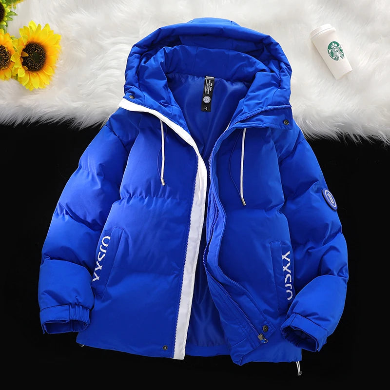 Luxury Male Long Men Waterproof Men's Coat Big Size Clothes Winter Man Padded Coats Mens Clothing Parkas Cold New Jackets