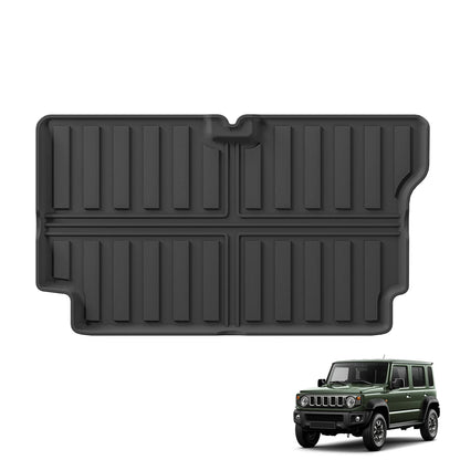 Smabee RHD for Suzuki Jimny XL 5-Door Auto Transmission 2023-Onwards Car Floor Mats Trunk Pad TPE 3D Foot Mat Black